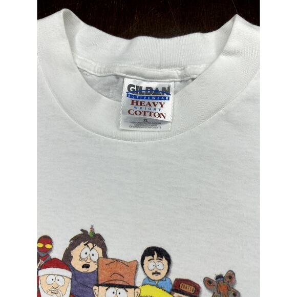 Vintage 1998 Comedy Central South Park Characters Short Sleeve T-Shirt Size XL - Picture 3 of 16